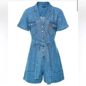 Rails Denim Romper,‎ Small